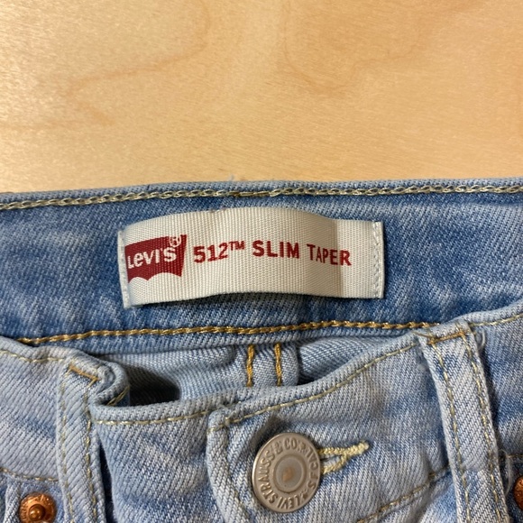 Levi’s 512 Slim Taper Jeans 12 Reg W-26” x L-26” (HV) - Picture 6 of 9